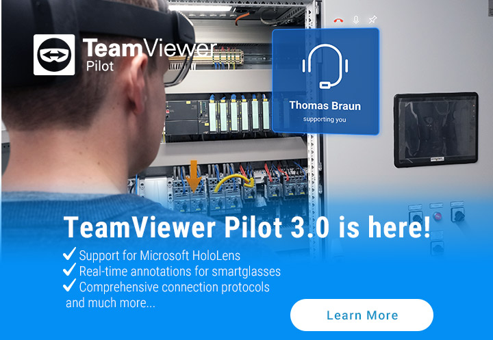 TeamViewer Pilot 3.0 Is Here!