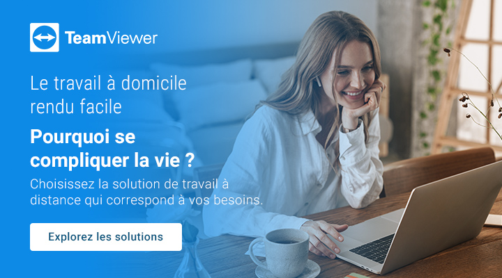 Pourquoi se compliquer la vie ? Choisissez la solution de travail à distance qui correspond à vos besoins.