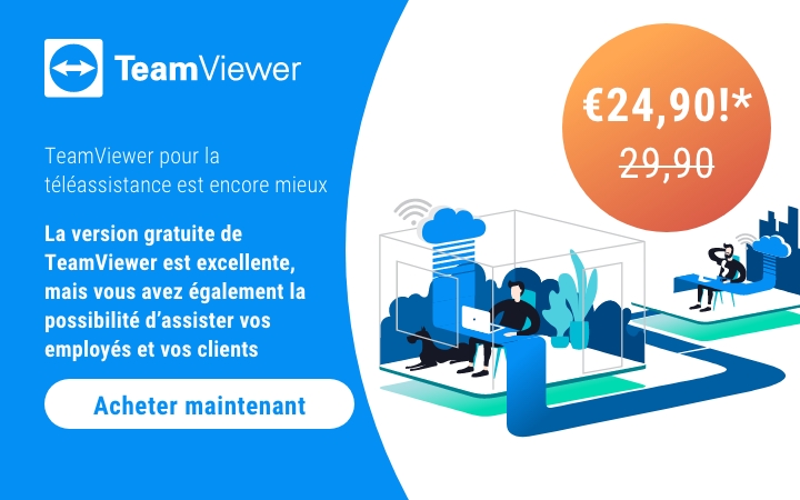 Développez votre activité avec des outils TeamViewer pour le télétravail 